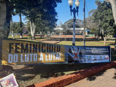 Laranjeiras se mobiliza no Dia Estadual de Combate ao FeminicÃ­dio 